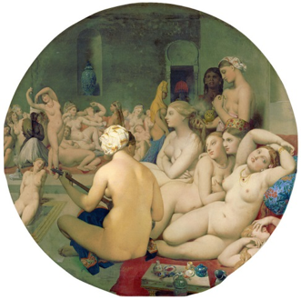 El baño
turco (1862), de Dominique Ingres