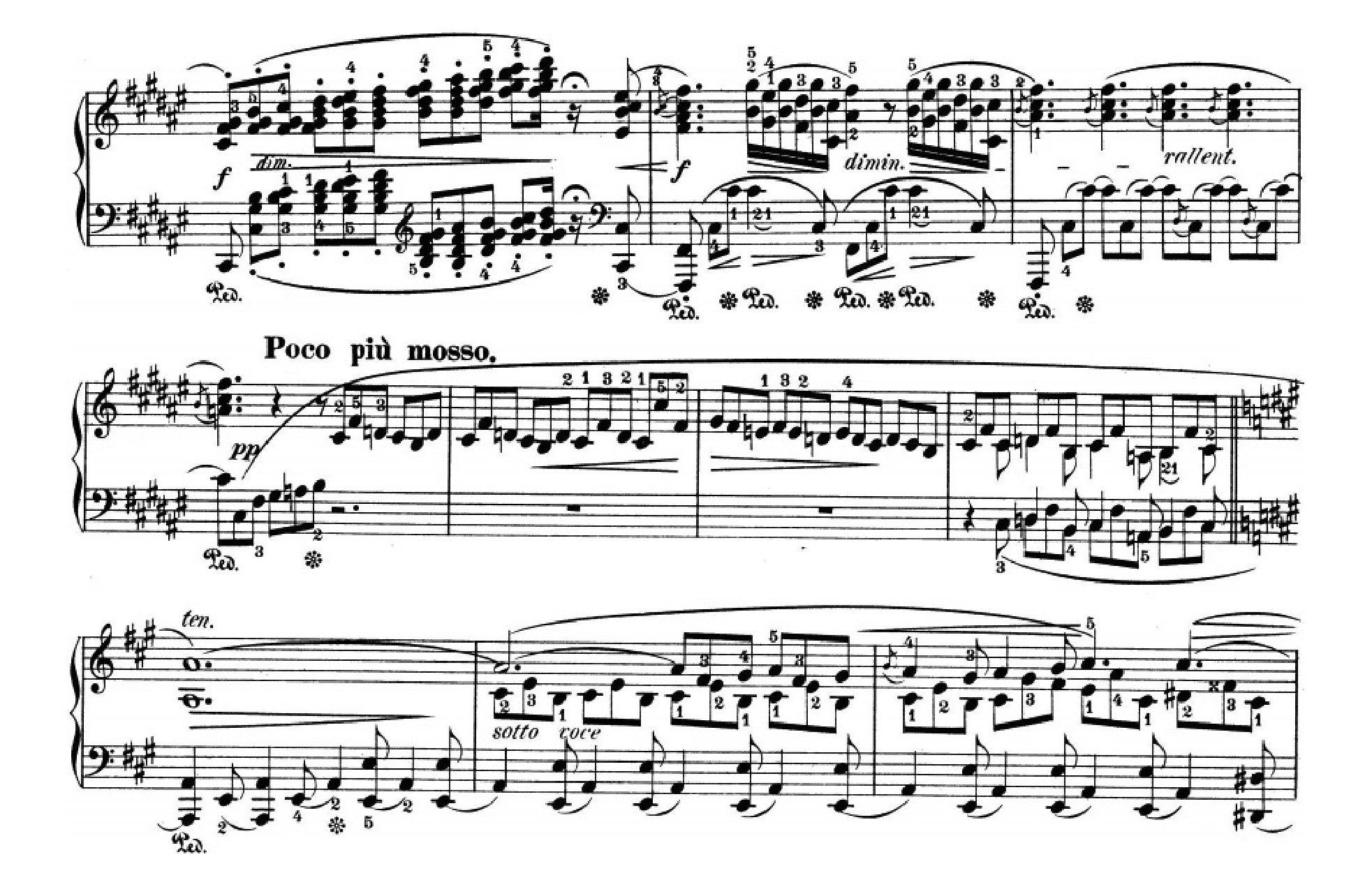 Fig. 5: Chopin: Barcarolle, c. 32-41.