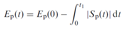 Deducción cinemática de la relación energía-profundidad para una reacción
(p, α)