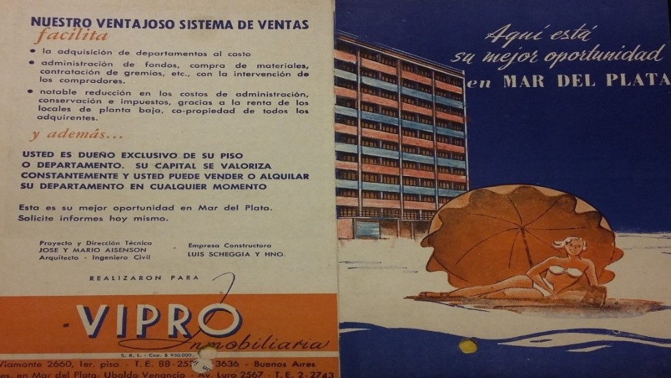 Mar Del Plata El Primer Boom De La Propiedad Horizontal 1948 1960