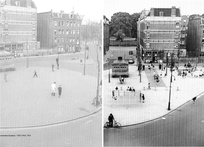 Transformaciones
urbanas de Aldo Van Eyck en Amsterdam (1947-71). 