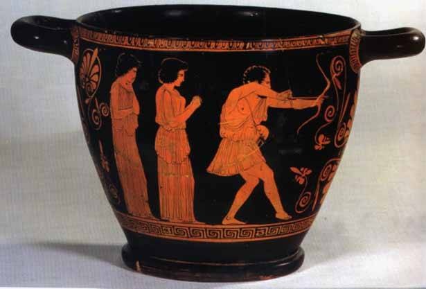 Red-figure Skyphos of the Penelope Painter,
450-435 BC.
