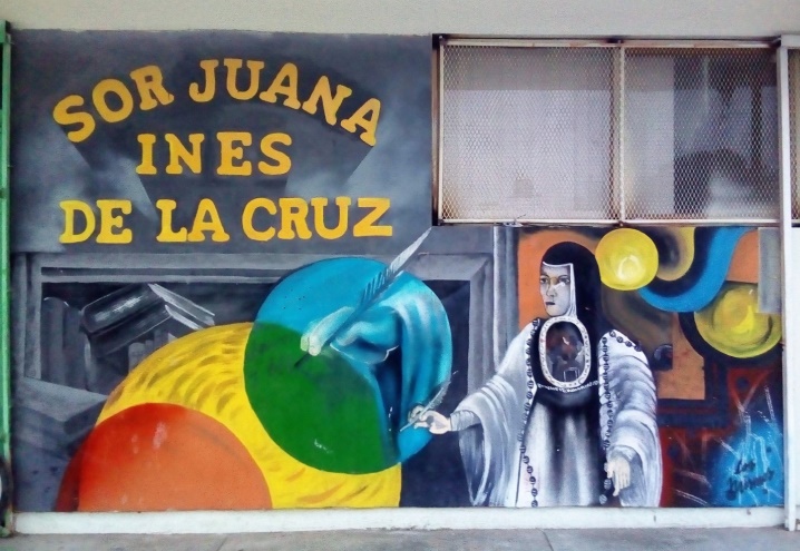 Imagen 16. Mural 5. Sor Juana Inés de la Cruz. Autor: Colectivo Los
Mismos. 