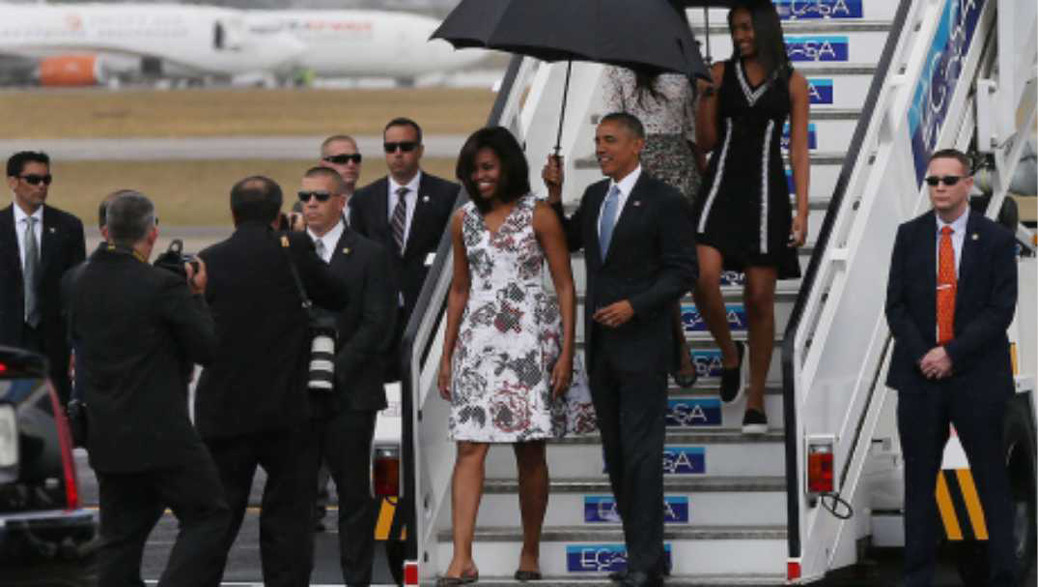 La familia Obama realizó una visita a Cuba entre los días 20 y 22 de marzo de 2016