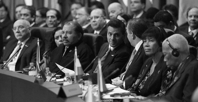 Presidentes de América en la VII Cumbre de las Américas en Panamá, 2015