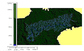 Cuenca del río Caimito, cuenca 140, cuenta
con una extensión de 509 km2 cuyo
río principal es el río Caimito con una longitud de 72.83 Km. 