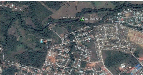 Ubicación satelital del área de Mastranto final