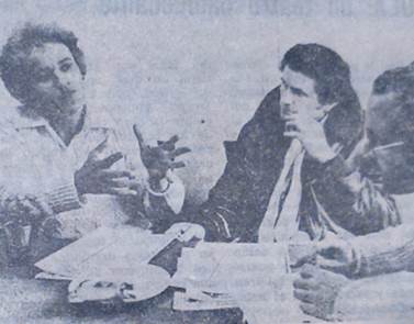 Mnouchkine y Lelouch en la redacción de APSI en Chile, “La imaginación
es un músculo que se entrena”, APSI, n° 60, 16 al 31/07/1979, p. 13.
