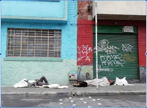 Jóvenes
habitantes de calle en El Bronx