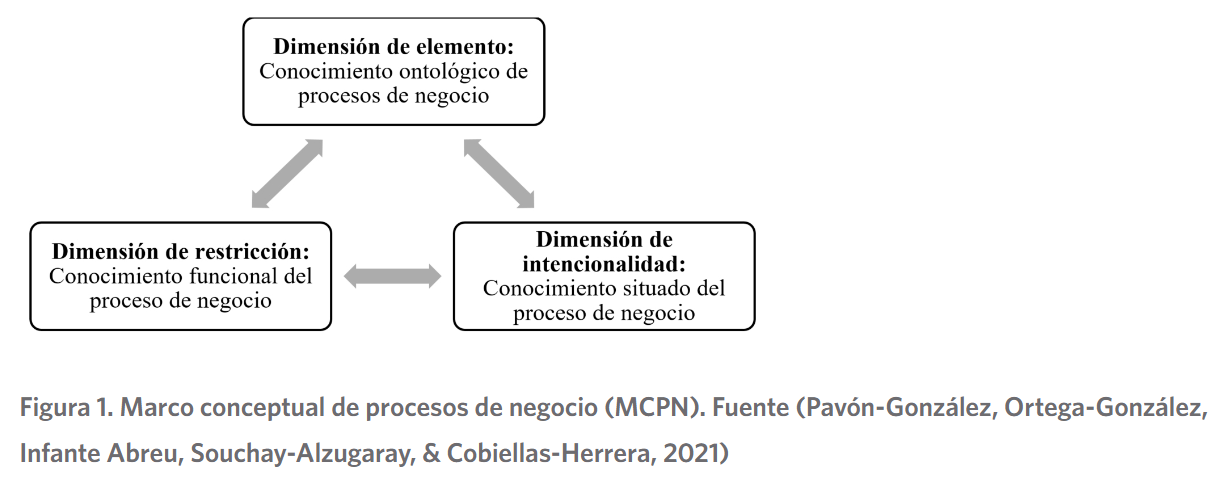 Marco conceptual de procesos de negocio (MCPN)