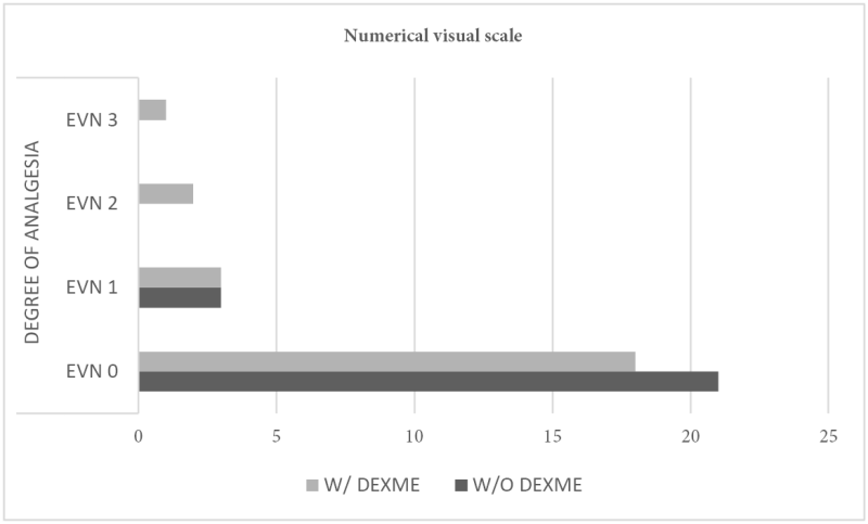 Assessment
of the Visual Numerical Scale (EVN)
