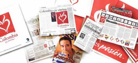 Uno de los “banners” de la página web de VMA Worldwide, sobre el estudio de caso de la marca “Colombia es pasión”. Fuente: VMA Worldwide.