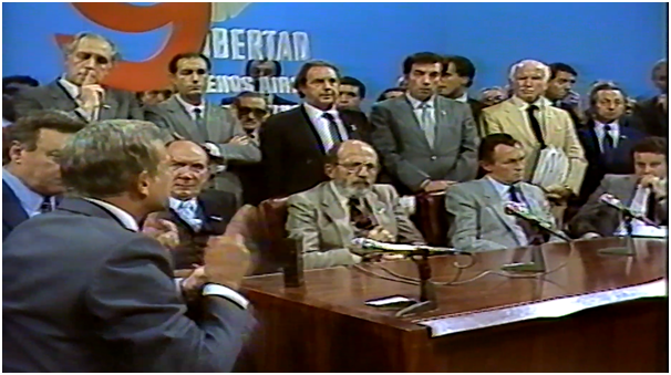 Discurso de Alejandro Romay en el acto de transferencia  de Canal 9 (24 de mayo de 1984).