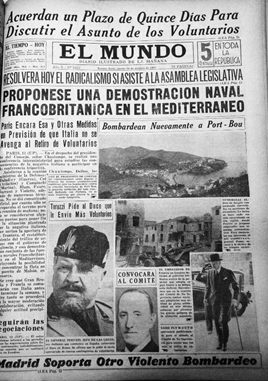 El Mundo, 14 de octubre de 1937