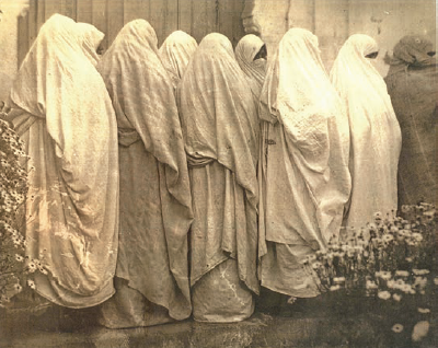 Gaëtan Gatian de Clérambault, fotos de velos marroquíes,1917 y 1920.