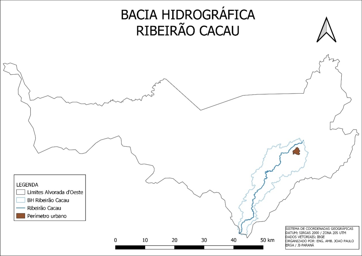 Bacia Hidrográfica Ribeirão
Cacau