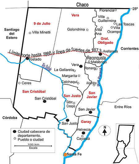 La formaci n socioespacial del norte de la provincia de Santa Fe