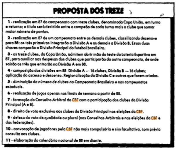 Série E do Campeonato Brasileiro: os argumentos e as propostas