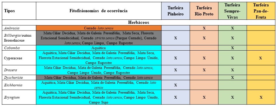 Cenários do passado: reconstituição milenar da vegetação de Cerrado com  base em grãos de pólen e outros microfósseis em turfeiras da Serra do  Espinhaço Meridional