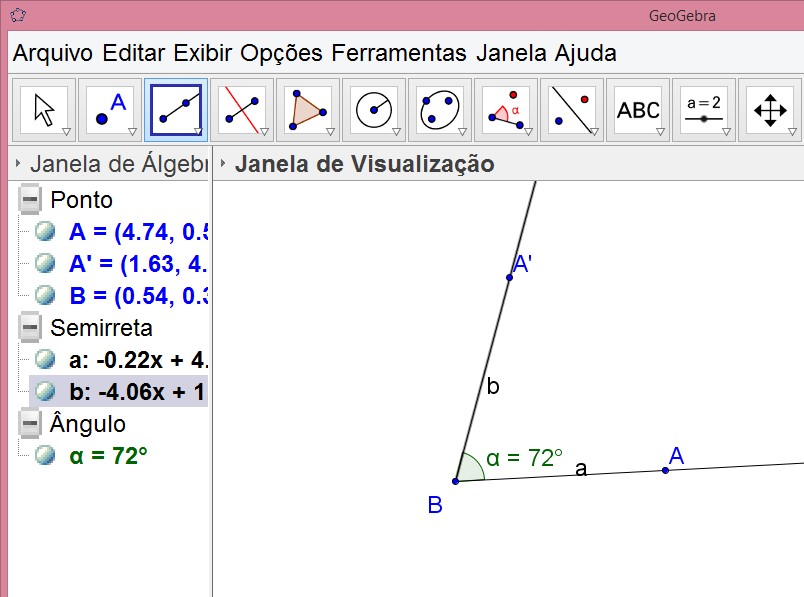 Pesquisa feita pelo termo jogo no site do GeoGebra.