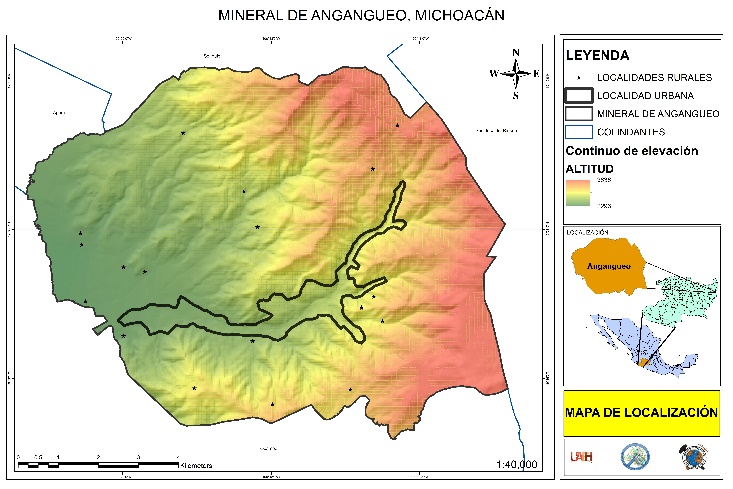 Información Topográfica. Escala 1:50 000