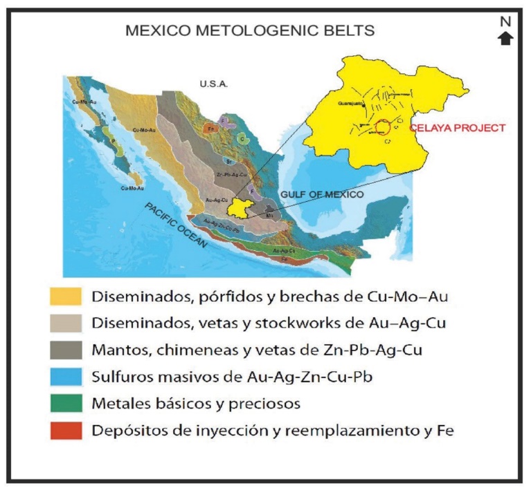  Cinturón de Metalogenia México