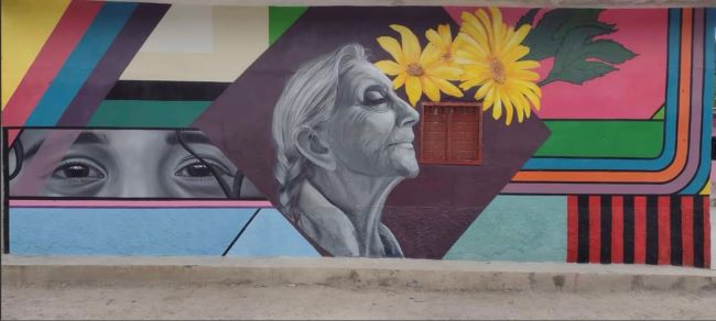 Mural del proyecto Murales por Socoltenango,
2020. Socoltenango, Chiapas.