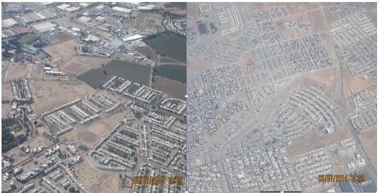 Espacio urbano en el oriente y suroriente de Ciudad Juárez