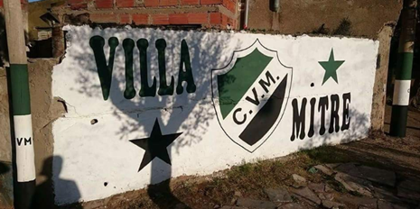 Mural dedicado a  &ldquo;La Gloriosa&rdquo; (Club Villa Mitre).