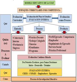 Fig. No. 1. Evaluación interna del Plan de  Estudios.