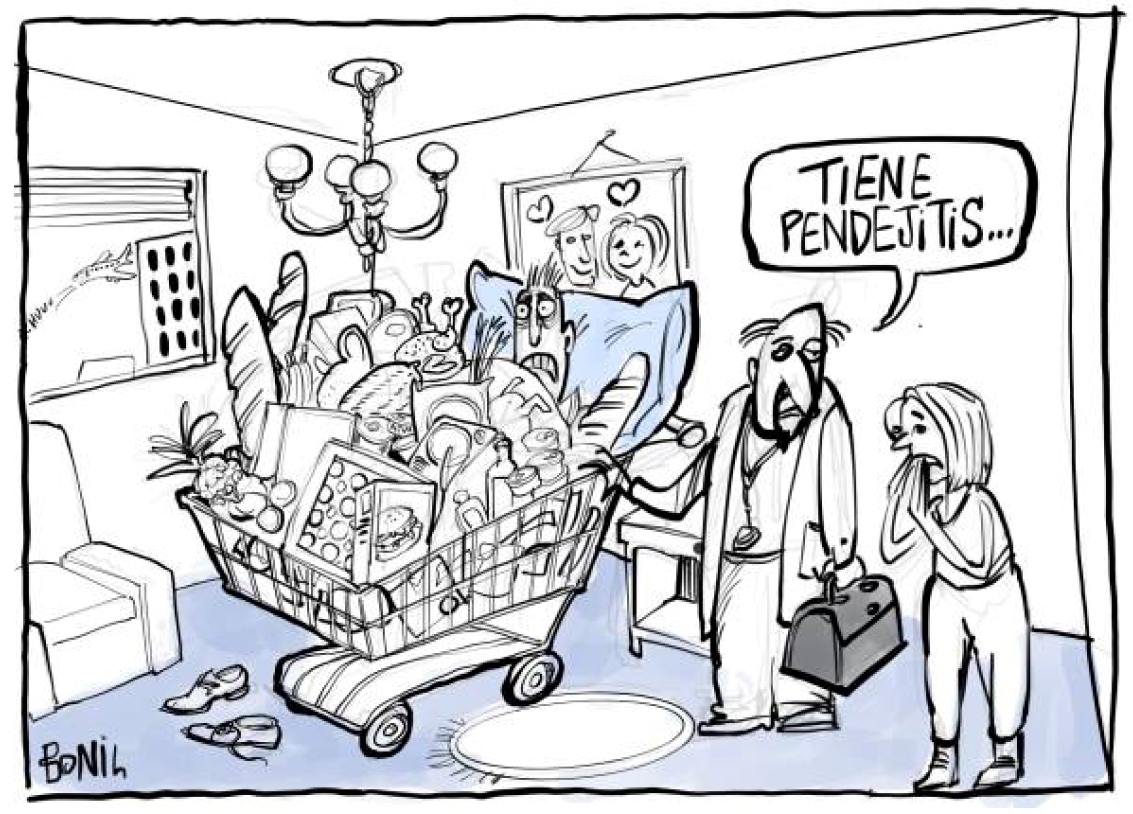 Caricatura de Bonil (sin título)