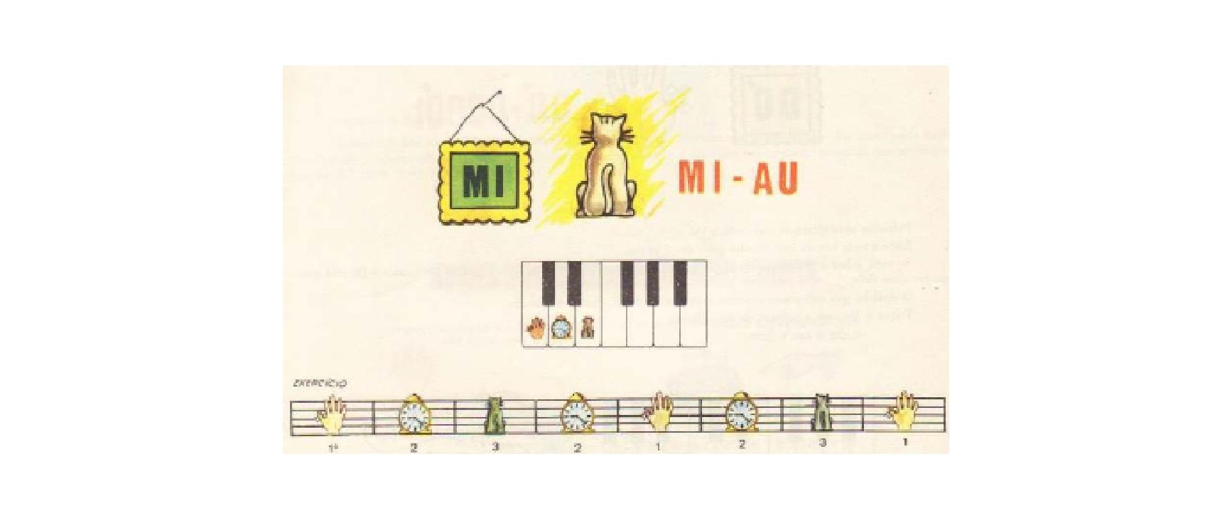 Figura 2: Dó, ré, mi.