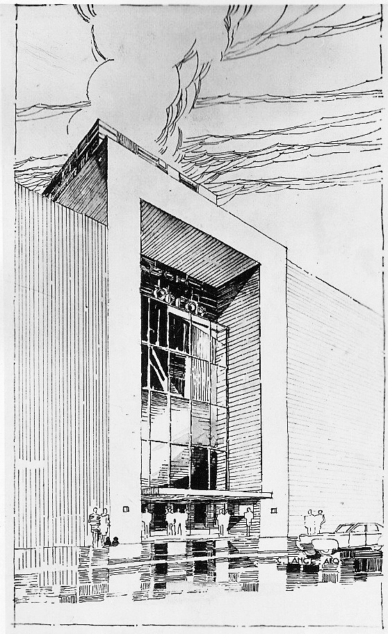 Perspectiva Cine Odeón de Lange y Wieland