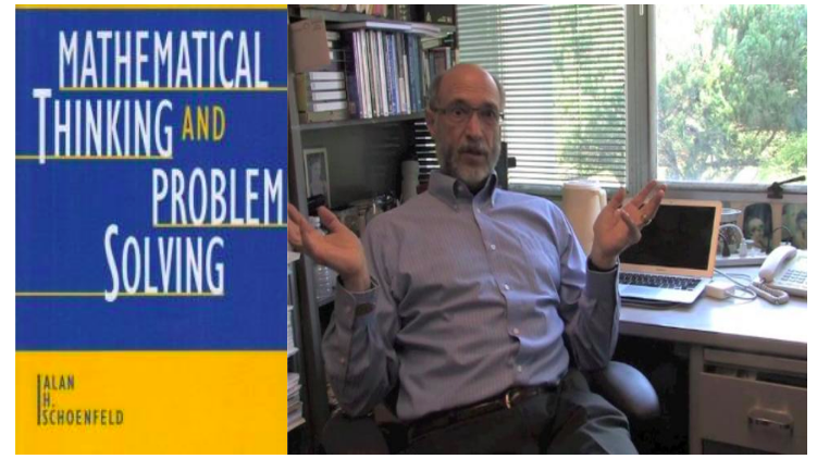 Alan
  Schoenfeld, Universidad de Berkeley (USA) es uno de los más importantes
  estudiosos contemporáneos de la Resolución de Problemas en Matemática