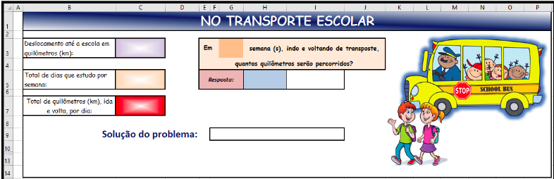 Enunciado do problema “No transporte escolar”