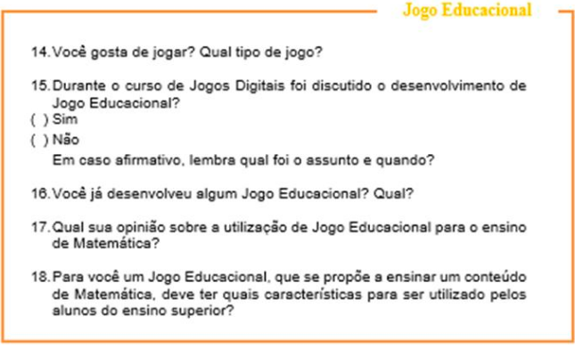 Jogo Educacional