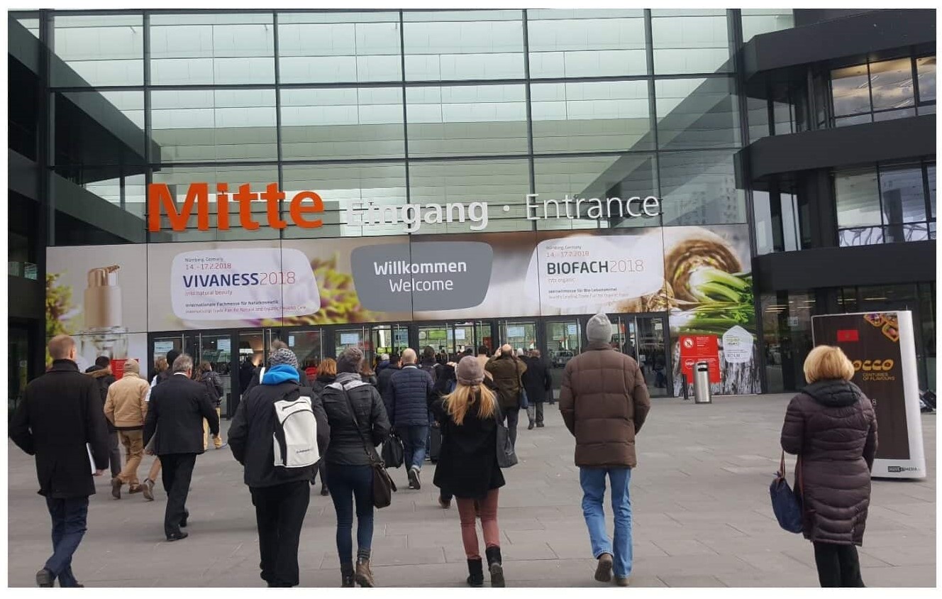 Fotografía 1. Feria Biofach 2018