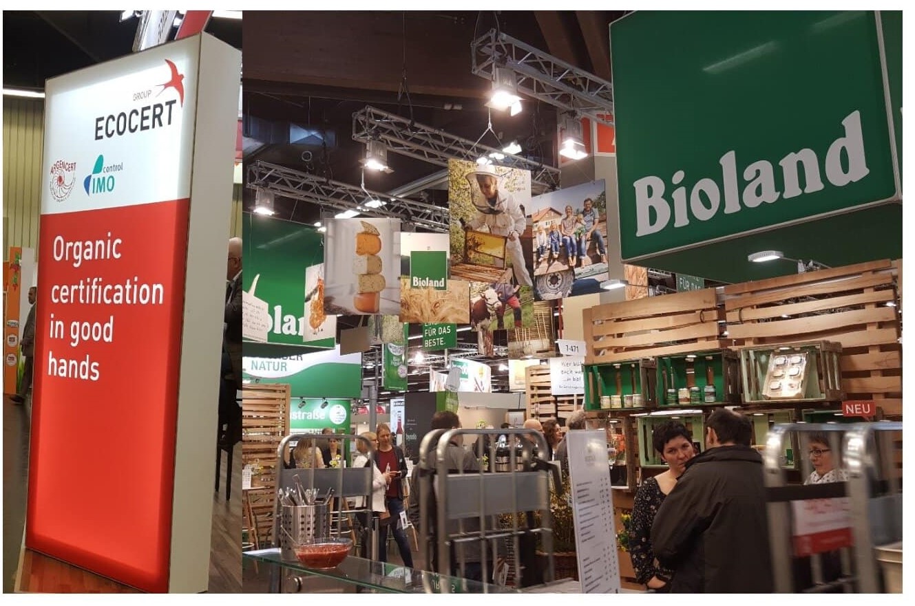 Fotografía 2.
Certificación orgánica en Biofach 2018