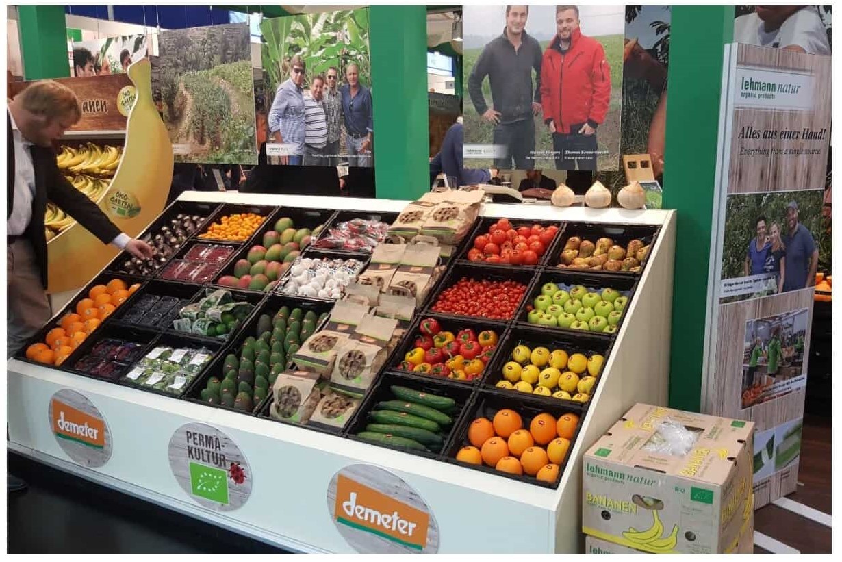 Fotografía 3a. Stakeholders en la Feria Biofach 2018