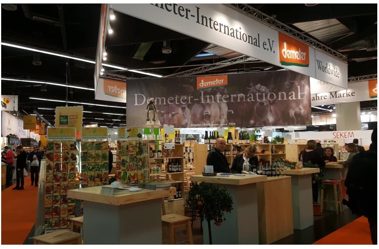 Fotografía 3b. Stakeholders en la Feria Biofach 2018