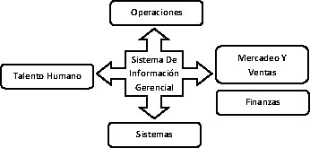 Figura 2: El sistema de informaci&oacute;n
g e r e n c i a l (SIG).
