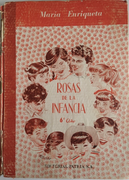 Portada del
libro Rosas de la infancia, de María Enriqueta.