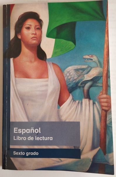 Portada del libro de lectura de sexto grado
publicado por la SEP.