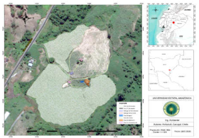  Mapa de ubicación de la Finca “Santa María” destilería “Puro Puyo”.