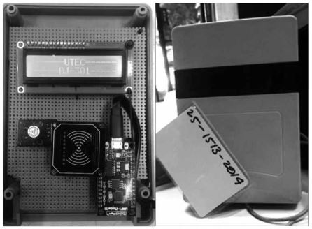 Implementaci&oacute;n del circuito electr&oacute;nico de lectura.