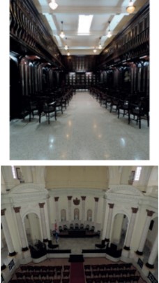 Sala Trelles y Paraninfo, salón de actos.