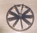 Orange-type Magnet Configuration: The Nine-magnet configuration used in the
Mini-Orange spectrometer.
