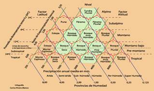 Sistema
de suelo bioclimático Holdridge