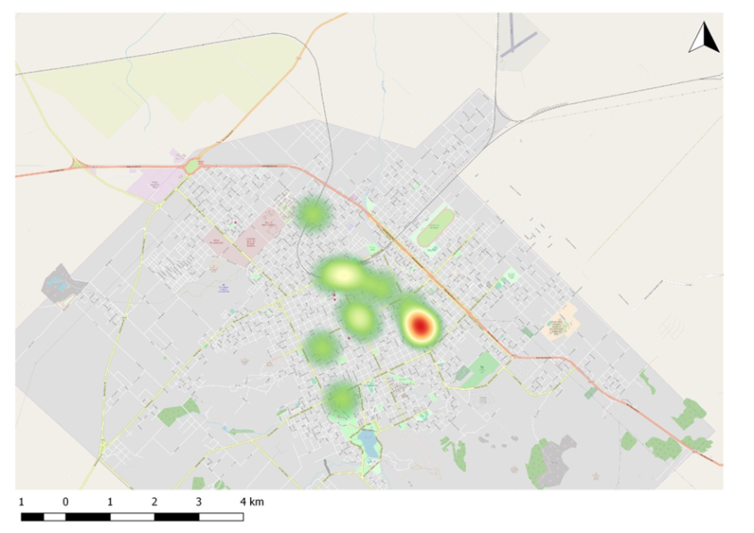 Espacios vinculados con la trata de personas