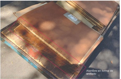 Carpetas hardboard con el anillado manual confeccionadas por Jos&eacute; Luis Romero